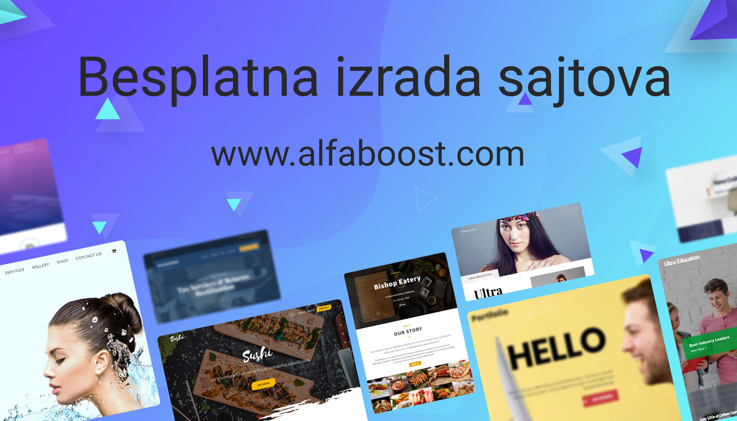 Besplatna izrada web sajta